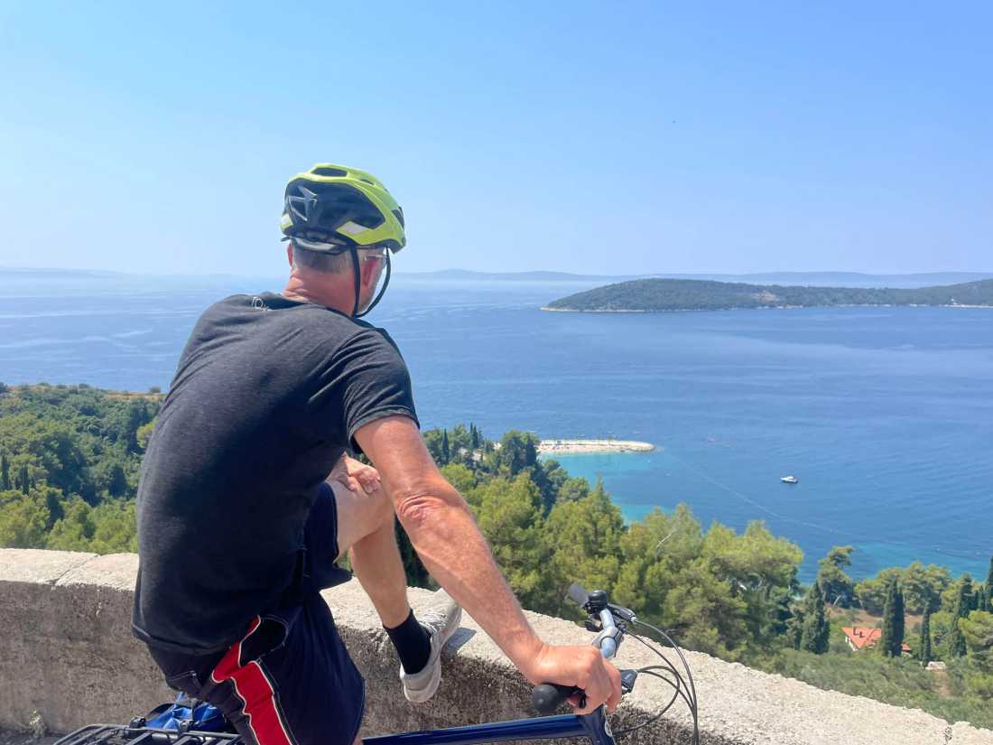 Enjoying the Croatia Bike & Boat tour |  William Counsell
